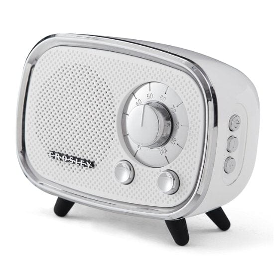 Crosley - Rondo Bluetooth Speaker - White [Tech & Turntables]