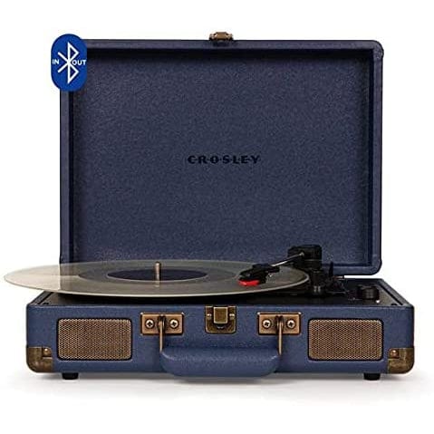 Crosley Cruiser Plus - Bluetooth Turntable (Navy) [Tech & Turntables]