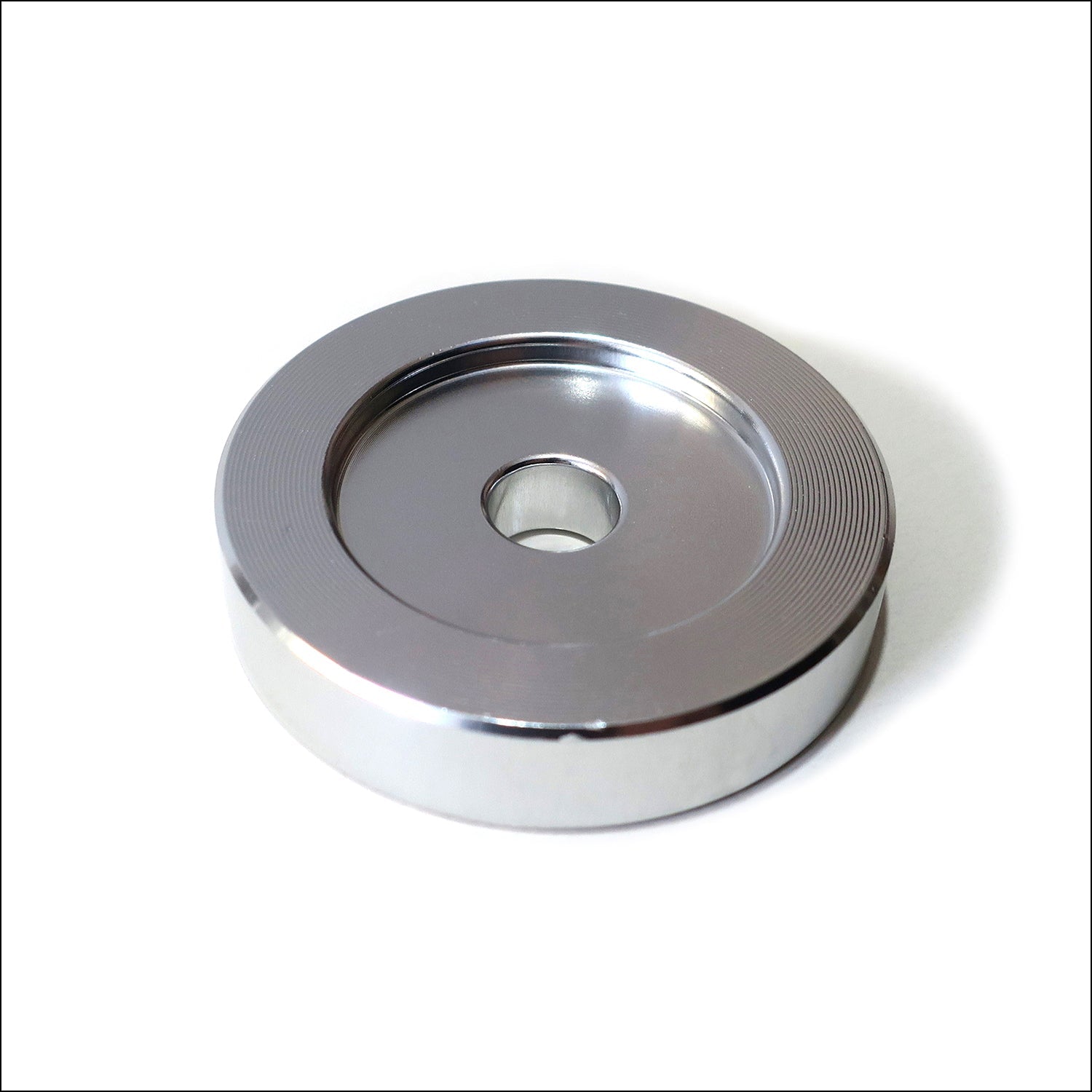 45 Adapter for 7" Vinyl Records Aluminium