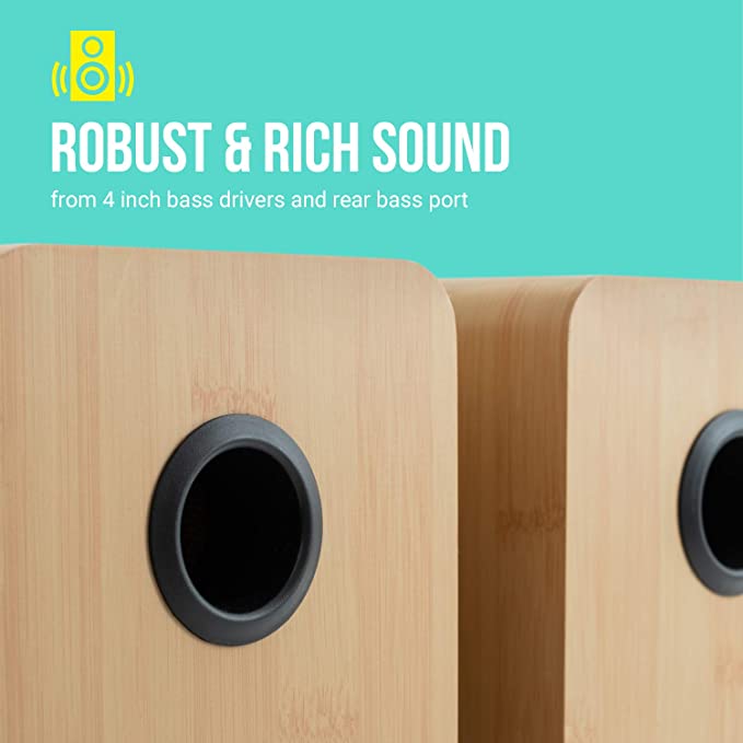 JAM Bluetooth Bookshelf Speakers [Tech & Turntables]