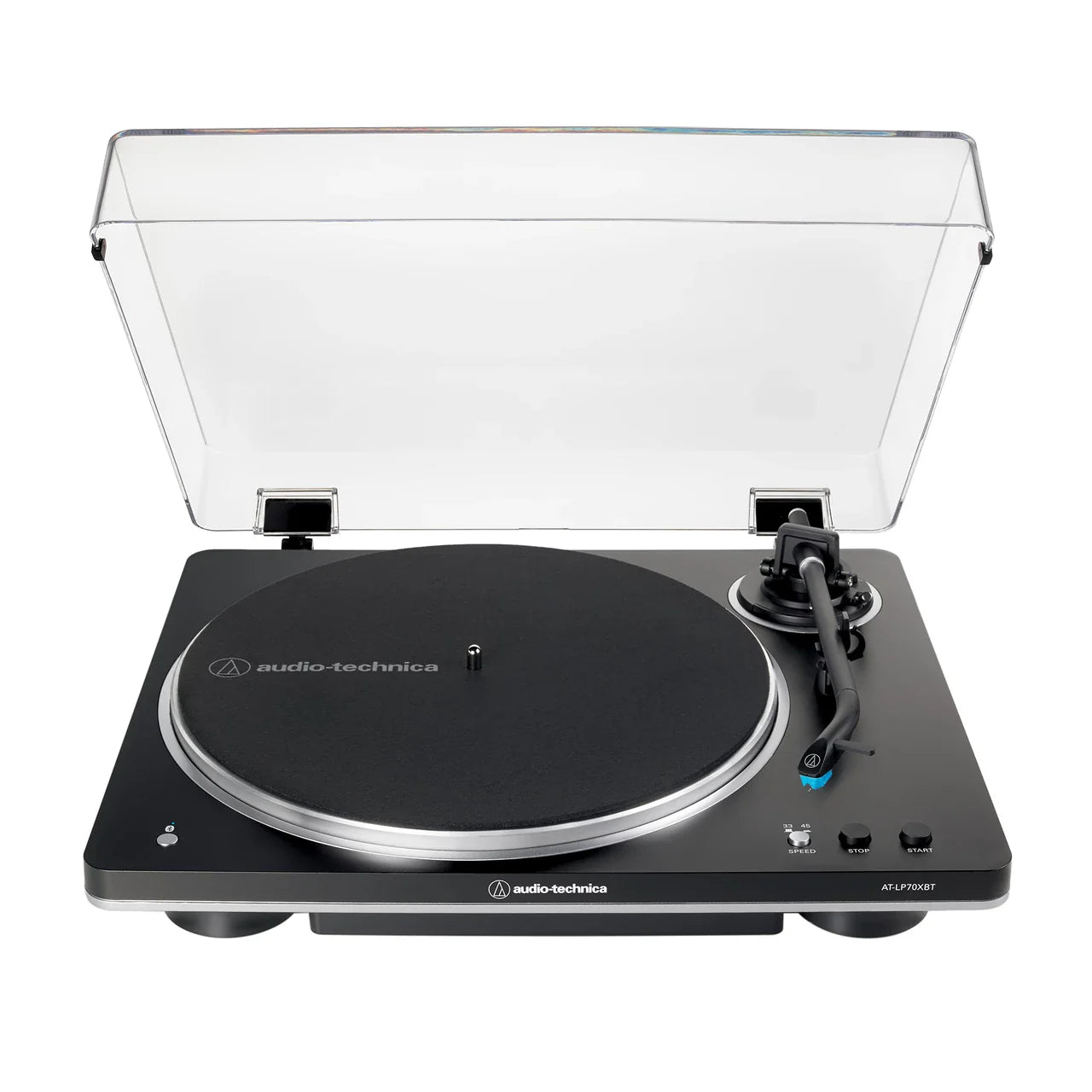 Audio Technica AT-LP70XBT Black Bluetooth Turntable [Tech & Turntables]
